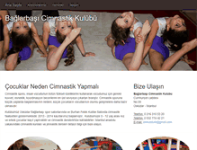 Tablet Screenshot of cimnastik.com